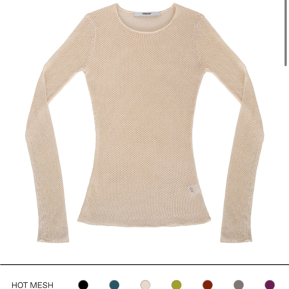TANK AIR STUDIO HOT MESH TOP XXS